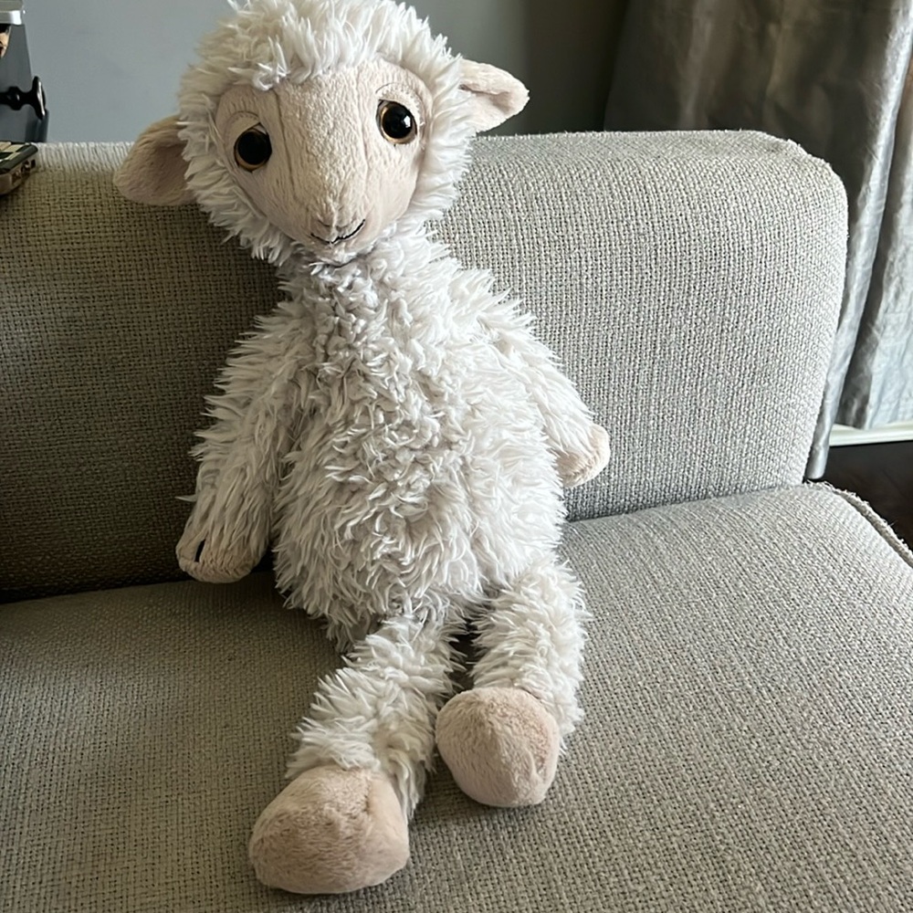 Jellycat blowzy belle sheep with tush tag